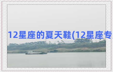 12星座的夏天鞋(12星座专属公主鞋)