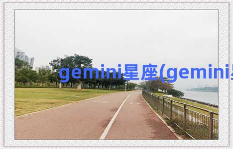 gemini星座(gemini星座)