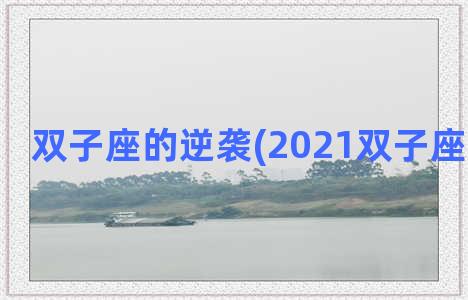 双子座的逆袭(2021双子座怎么逆袭)