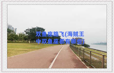 双鱼座路飞(海贼王中双鱼座都有哪些)