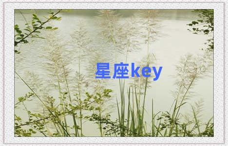 星座key